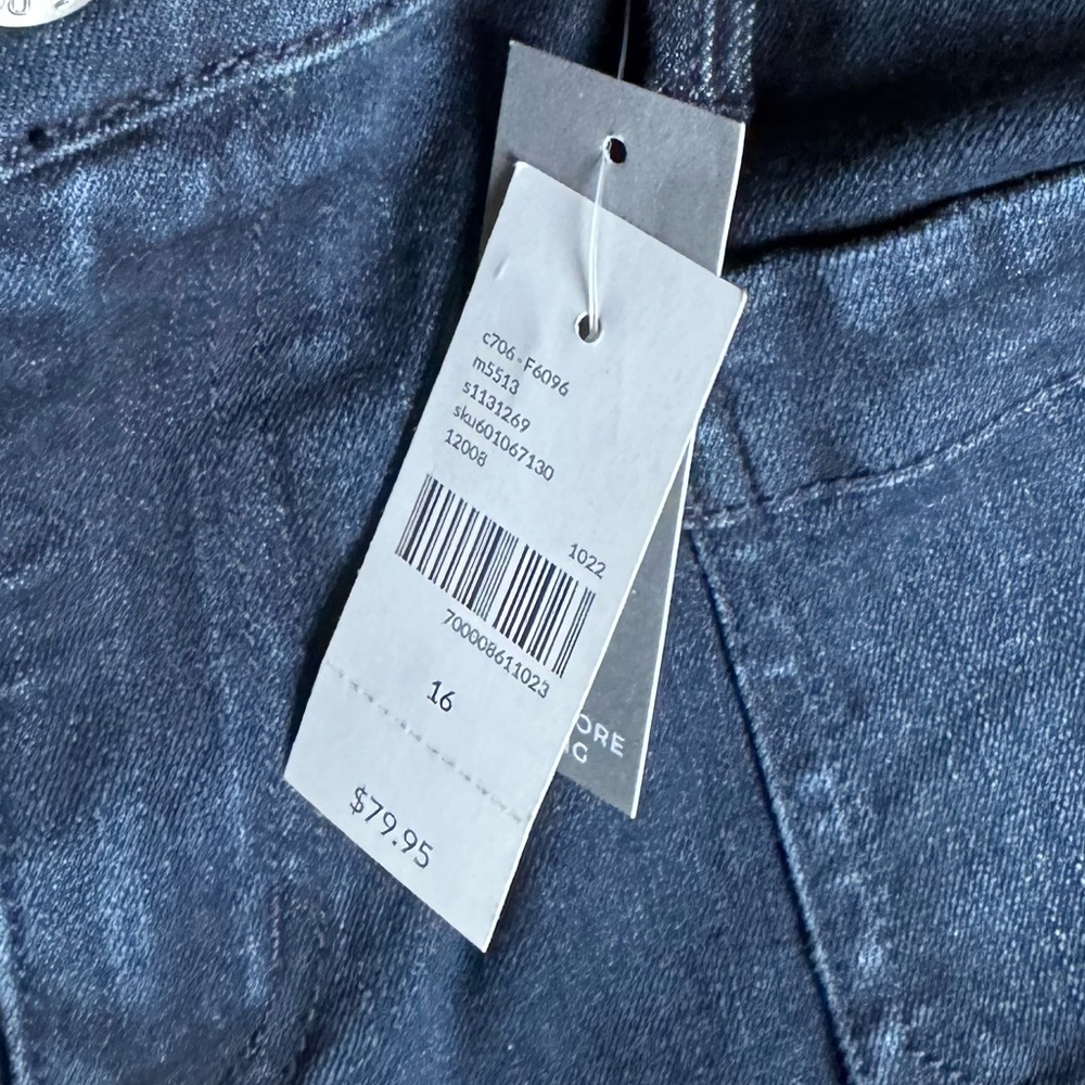 Lane Bryant Dark Blue Denim Jeans